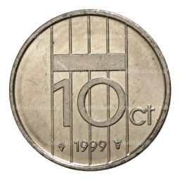 10 центов 1999 года Нидерланды