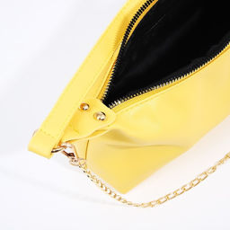 Сумка-багет на молнии, цвет жёлтый - Simaland фото 7
