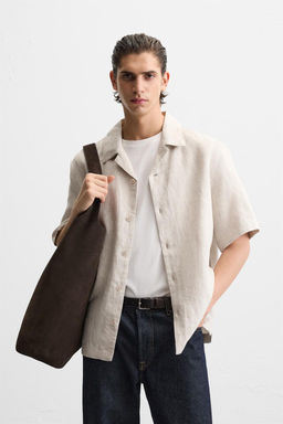 100% LINEN SHIRT - Zara фото 24