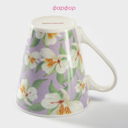 Кружка Доляна «Весна», 320 мл, фарфор