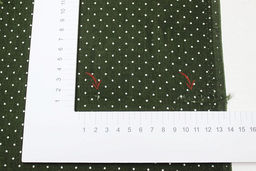 Микровельвет Пшено на темно-болотном хаки, СОРТ2, ш.1.1м, хлопок-100%, 130гр/м.кв - Купава фото 2