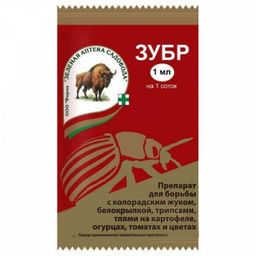 Зубр (1мл) ср-во от колорадского жука, тли, белокрылки, трипсов, клопов, пенницы