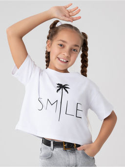 Футболка Пальма детская белый - София фото 7