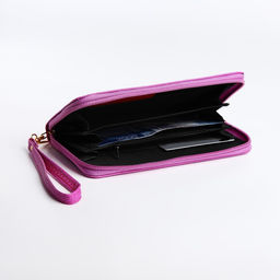 Кошелёк на молнии, цвет сиреневый - Simaland фото 4