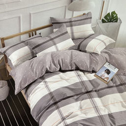 Постельное белье поплин люкс - Мейз Семейный (нав.70х70)