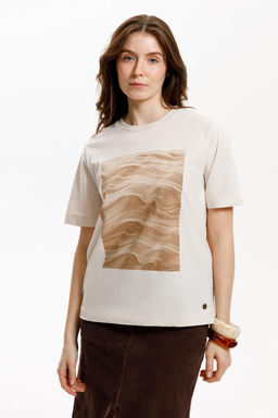 ЕВТ 3309/светлый беж фуфайка жен