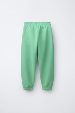 PANTAL?N JOGGER TEXTO / Verde claro - Zara фото 2