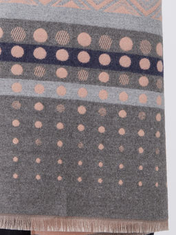 в составе ШЕРСТЬ и КАШЕМИР Большой, мягкий, теплый однотонный двусторонний палантин. - Tantino фото 6