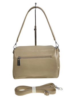 Женская сумка из искусственной кожи, цвет коричневый - Greta фото 2