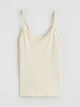 V Yaka Dantel Detayl? ?p Ask?l? Kad?n Atlet