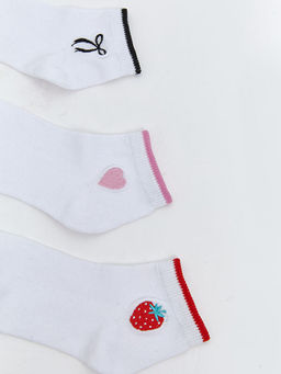 Nak??l? K?z ?ocuk Patik ?orap 5li