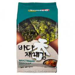 Хрустящая морская капуста со вкусом кимчи Chingu, 5 г (10 шт.)Распродажа