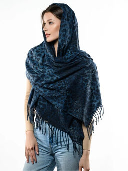 Яркий палантин с анималистичным принтом - Pretty mania фото 8