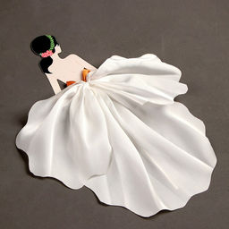 Топпер Красотка в белом - Страна карнавалия фото 7