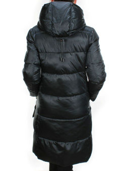 9110 DARK GREEN Пальто зимнее женское FLOWERROVE (200 гр. холлофайбера) - Fashion фото 6