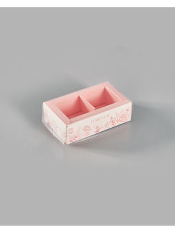 Цена за 5 шт. Коробка для 2 конфет с ячейками Forever, 10×6×3 см