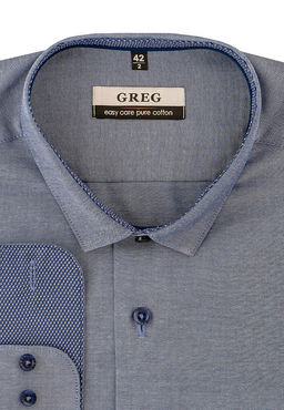 Сорочка мужская длинный рукав GREG 230/139/198/Z/1p