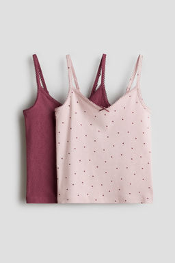 Pack de 2 tops de pijama en algod?n