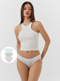 Цена за 2 штуки! ТРУСЫ ЖЕНСКИЕ (3ШТ.)