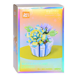 Конструктор "Растение в горшочке "Лунная фея" 306 дет., в коробке