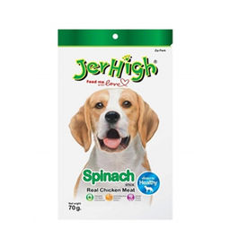 Куриные палочки со шпинатом для собак Jerhigh