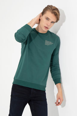 Мужская зеленая толстовка Неожиданная скидка в корзине - U.s. polo assn фото 3