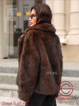 Шуба женская из искусственного меха - Bruno фото 2