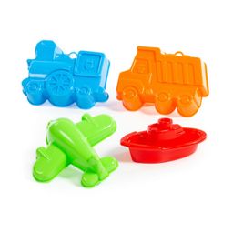 Набор №258: формочки (самосвал + паровоз + самолёт), кораблик Юнга - Полесье фото 4