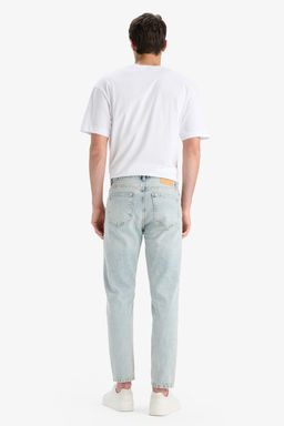%100 Pamuk Slim Fit Y_ksek bel Dar pa_a Jean Pantolon - Defacto фото 6