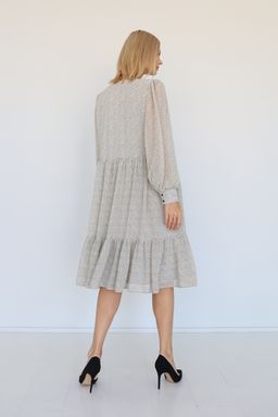 Платье из шифона на подкладке - Looklikecat фото 3