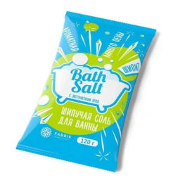 FABRIK COSMETOLOGY шипучая соль д/ванны 120гр с экстрактами Цветов