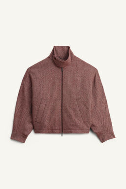 LIMITED EDITION WOOL HERRINGBONE JACKET - Zara фото 5