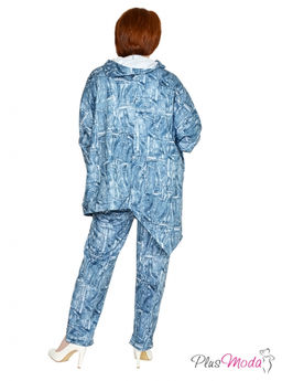 Толстовка Модель №943 размеры 44-84 - Plusmoda фото 6