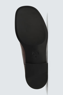 LEATHER LIMITED EDITION SMART SHOES - Zara фото 14