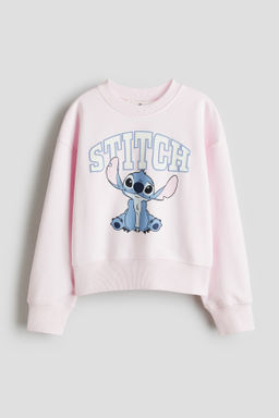 Sudadera oversize estampada
