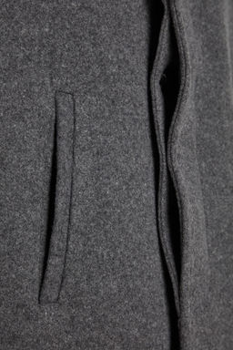 TRENDYOL MAN Vizon Unisex Regular Fit Yun Kar?s?ml? Kase K?sl?k Kaban TMNAW24KB00004 - Trendyolmilla фото 15