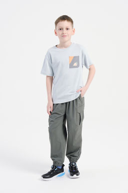 Брюки текстильные Темно-зеленый