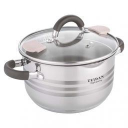 Кастрюля нерж 2.9 л ZEIDAN, ст. крыш арт. Z-50289 Rome