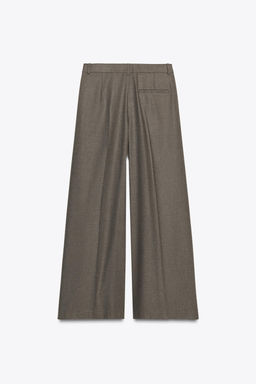 WIDE-LEG TROUSERS WITH DARTS ZW COLLECTION - Zara фото 14