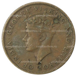 1 цент 1947 года Британский Гондурас