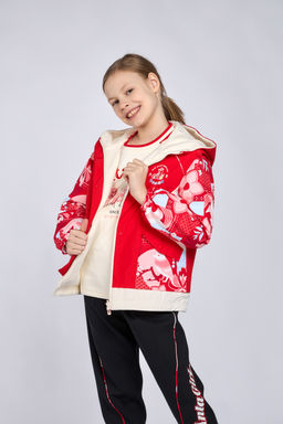 Двусторонняя куртка Красный Reversible Jacket