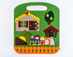 Дидактический коврик-игралка в дорогу Репка