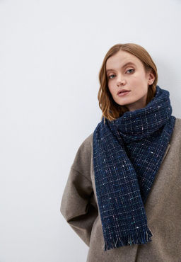 Элегантный палантин с люрексовой и буклированной нитями - Модные истории фото 6