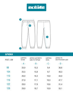 ACOOLA / Брюки детские для мальчиков Lepaludi_pt черный фото 3