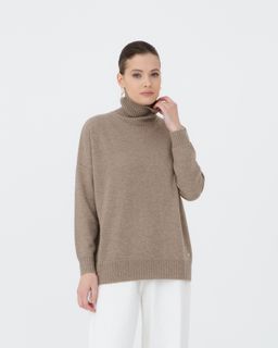 Джемпер из кашемира 12072 капучино