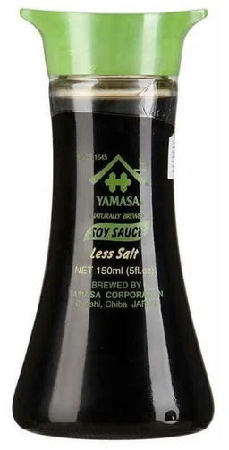 Соус соевый слабосоленый. Т.м. "Yamasa" (0,150 л) упак. ст. диспенсер YEN