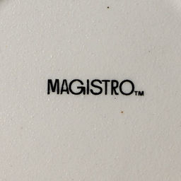 Блюдо для подачи Magistro Slate, d=21 см, фарфор, белое