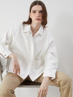 Oversize Kad?n Jean G?mlek