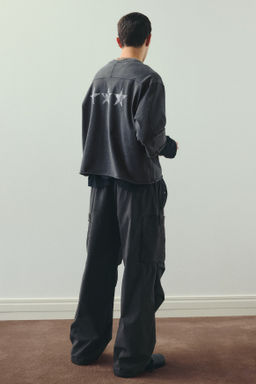 Camiseta cropped Oversized Fit - H&m фото 8