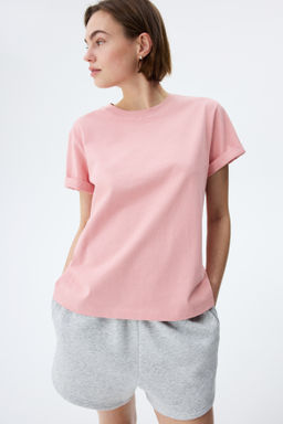 Camiseta oversize de algod?n - H&m фото 8